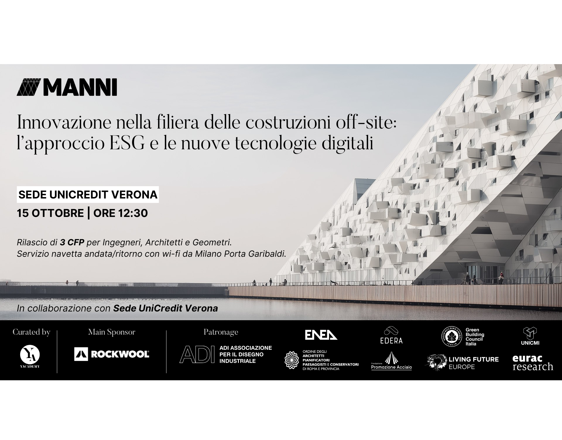 Manni Group, l'evento su innovazione offsite patrocinato da Edera