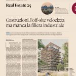 Sole 24 Ore, il futuro delle costruzioni è off-site