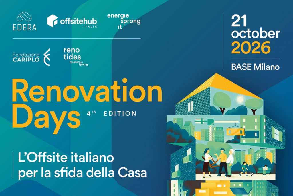 Tornano i Renovation Days