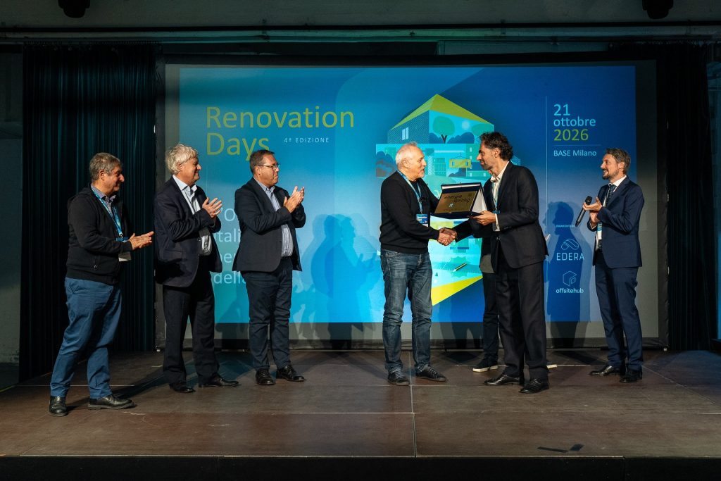 Consegna del premio Top Retrofit EnergieSprong 2026 ai Renovation Days